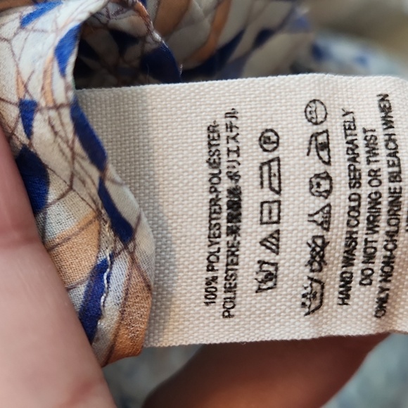 Free People Button Down V-Neck Top - Picture 5 of 6